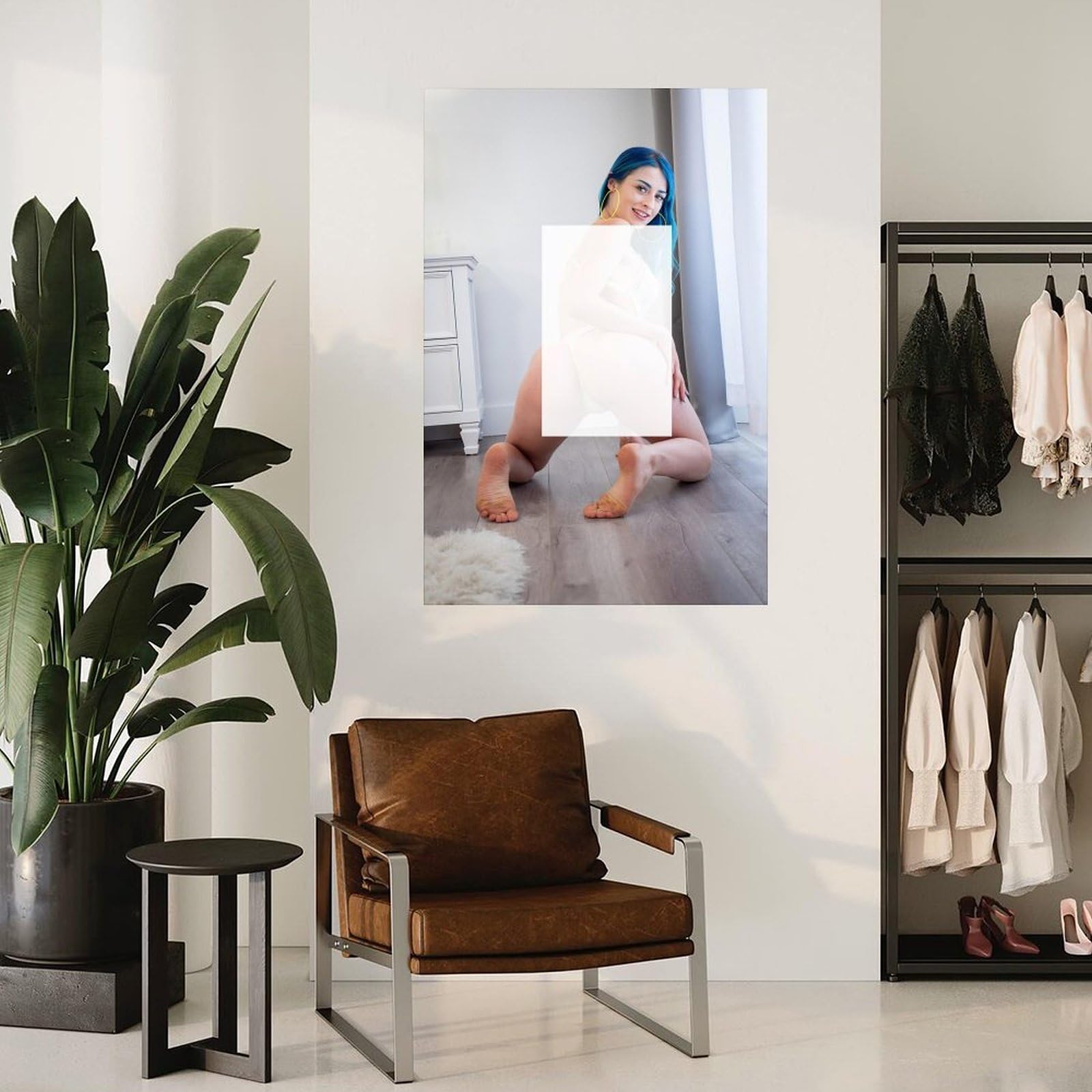 Jewelz Blu Sexy Big Boobs Poster Hot Girl Poster (7) Canvas Painting