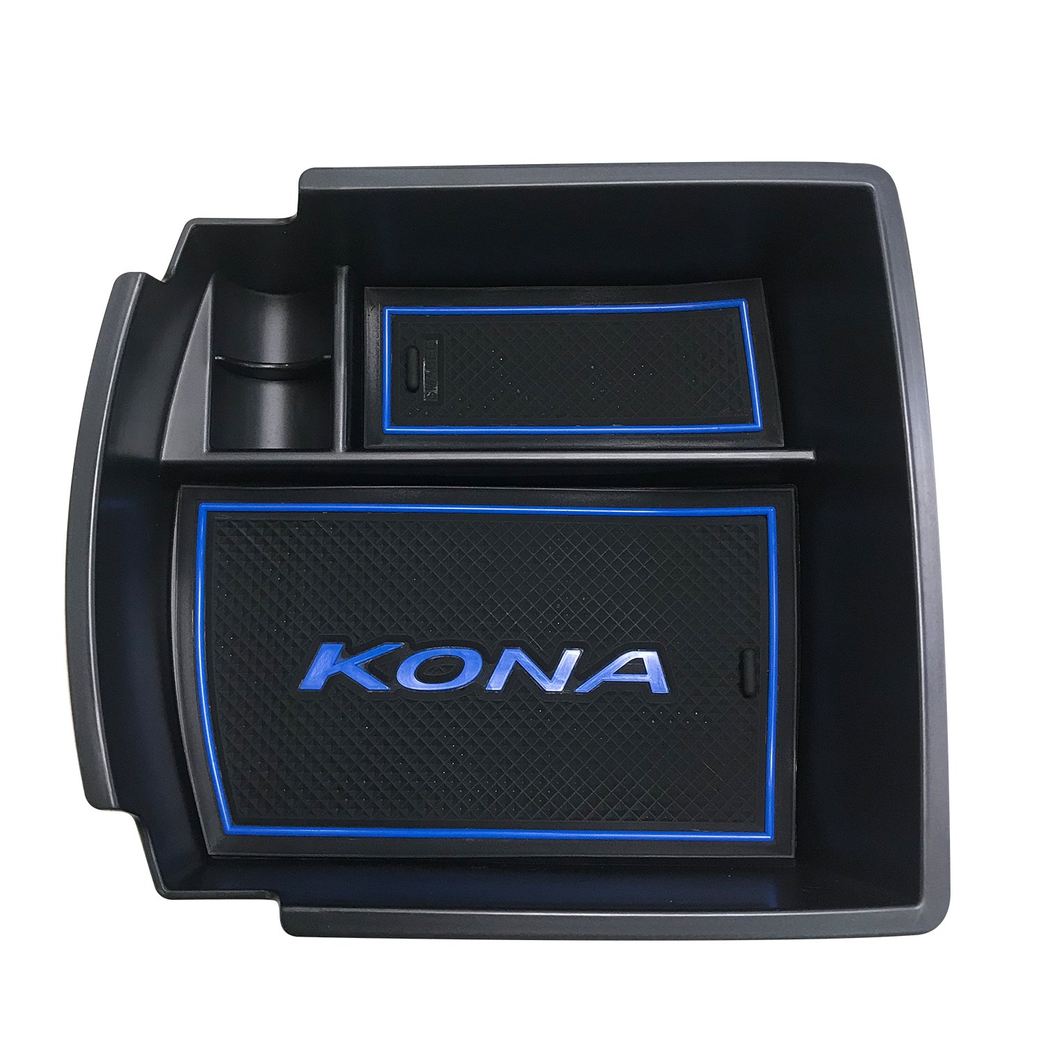 RUIYA 2018 Hyundai Kona Car Accessory Center Console Storage Organizer Blue eBay