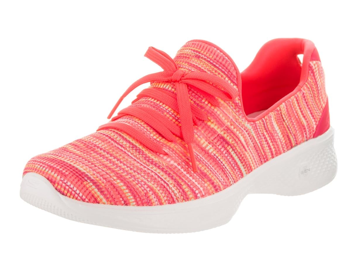 skechers go walk 4 womens orange