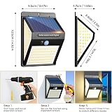 litogo 140LED Solar Security Lights Outdoor Motion Sensor 270 Wide Angle view 5