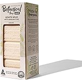 Australian Botanical Soap, Goat Milk Soap with Shea Butter, 6.6 oz. Bars, Triple Milled Body Cleanser, Made in Australia with African Shea Butter and Native Goat Milk, All Skin Types, Pack of 8