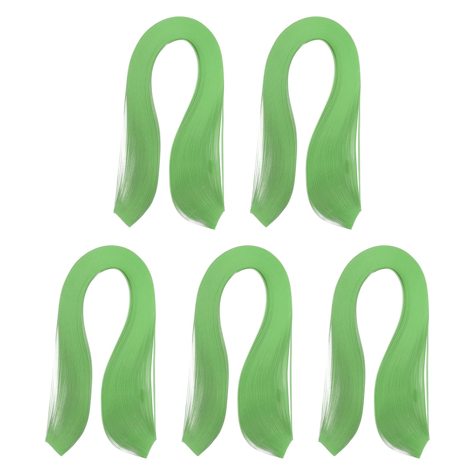 PATIKIL 600pcs Quilling Strips Paper 1/8"(3mm) 39cm Origami Paper Quilling Strip for Art DIY Hand Craft Christmas, Mint Green