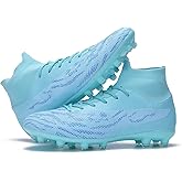 Soccer Cleats for Mens Womens Football Shoes Turf Soccer Shoes Indoor/Outdoor High-top Football Cleats AG/FG