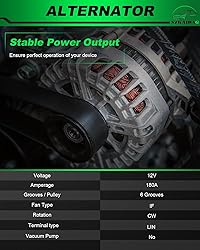 SZKAIDAG Upgrade Alternator for:-Dodge Charger