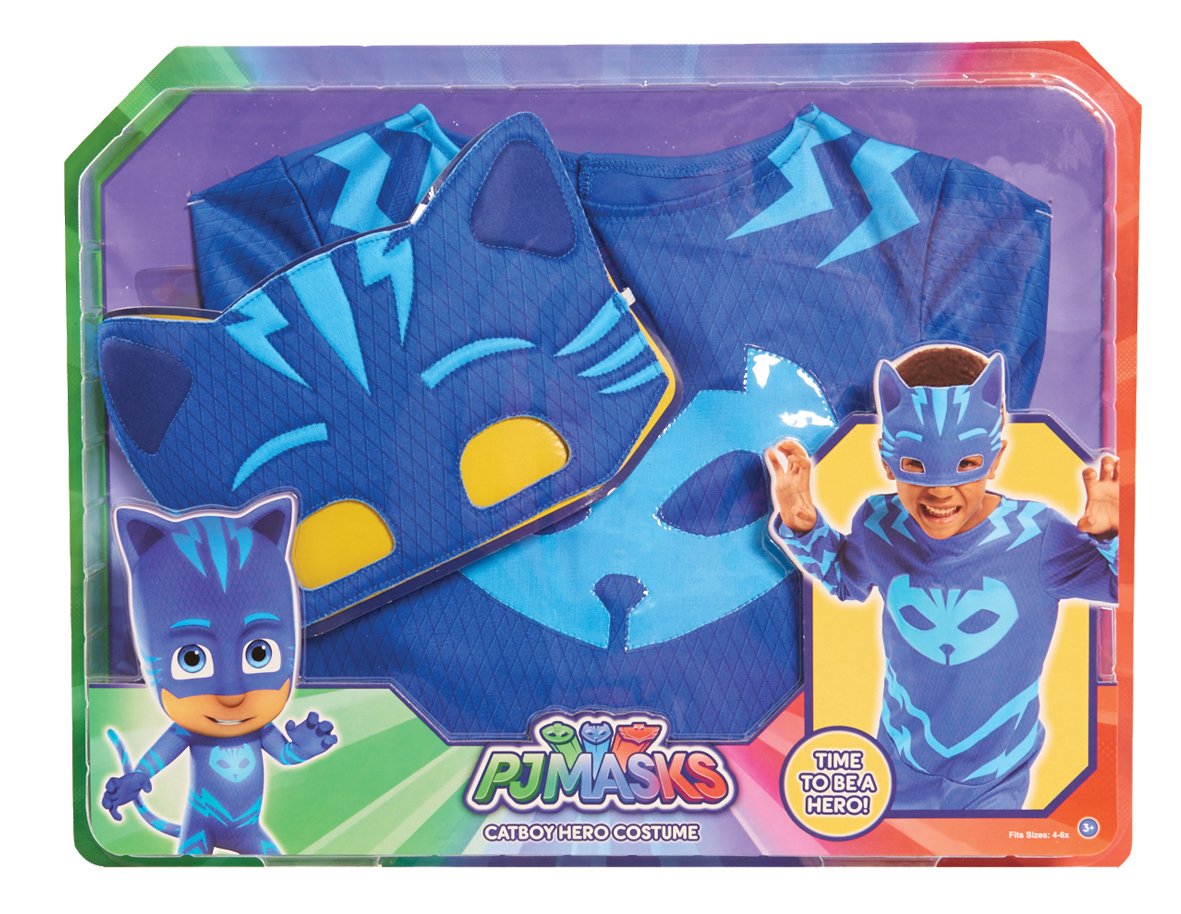 PJ MASKS Little Toddler Boys Catboy HERO Dress Up Set PYJAMA COSTUME