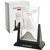 Dimind Galton Board Probability Demonstration Model - 12.6in Large Physics Learning Desk Toy with 17500 Metal Beads | Statistical Law Experiment Tool for School Labs &amp; STEM Education