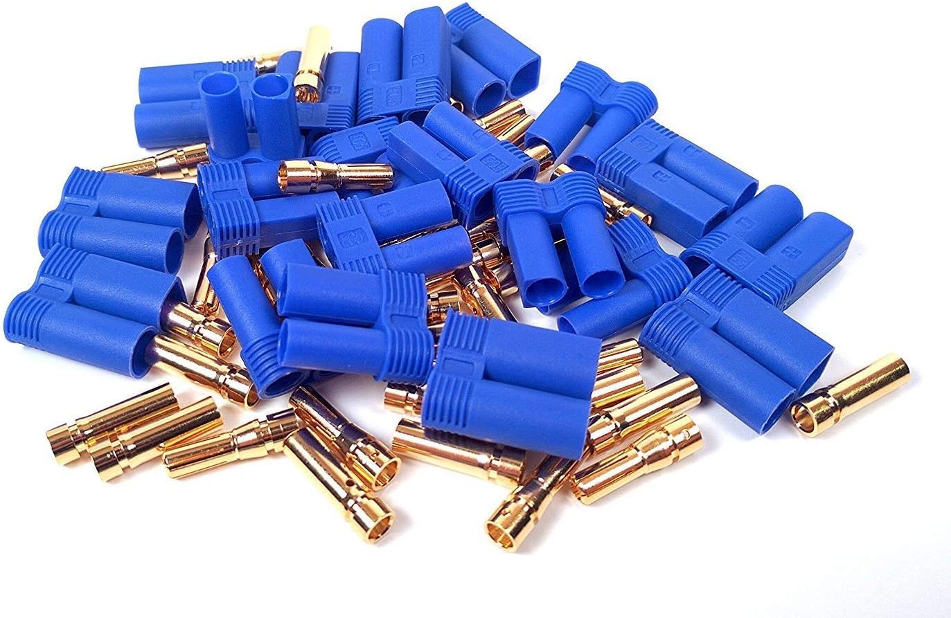 10 works EC5 Banana Plug Connectors Female Male 5.0mm Gold Bullet Connector for RC ESC LIPO Battery Device Electric Motor - Image 3