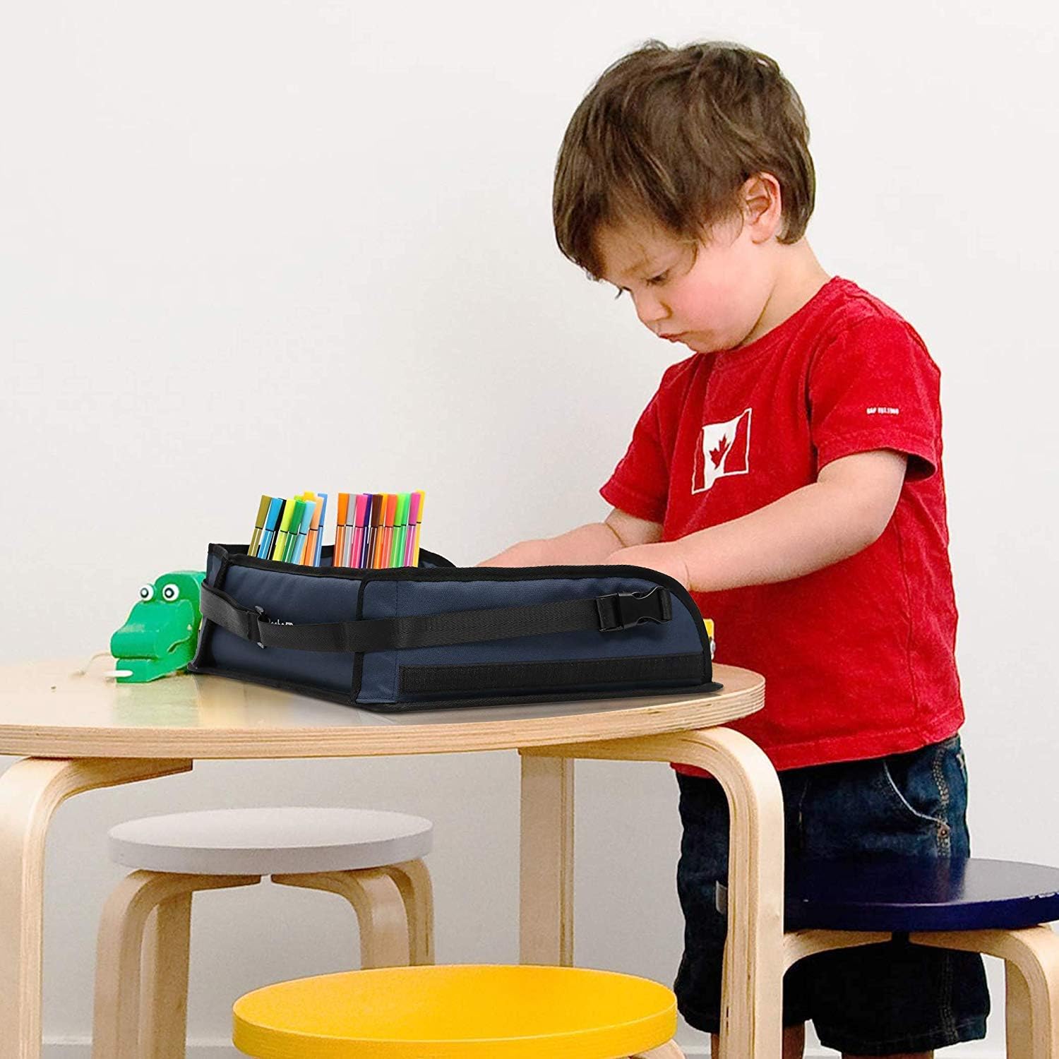 kids car activity table