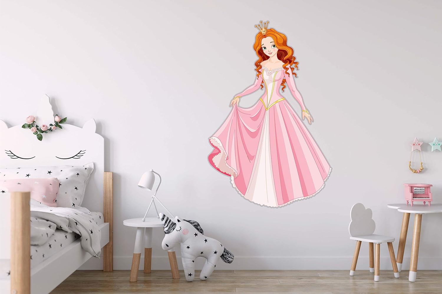 Amazon Com Princess Wall Decals For Girls Bedroom