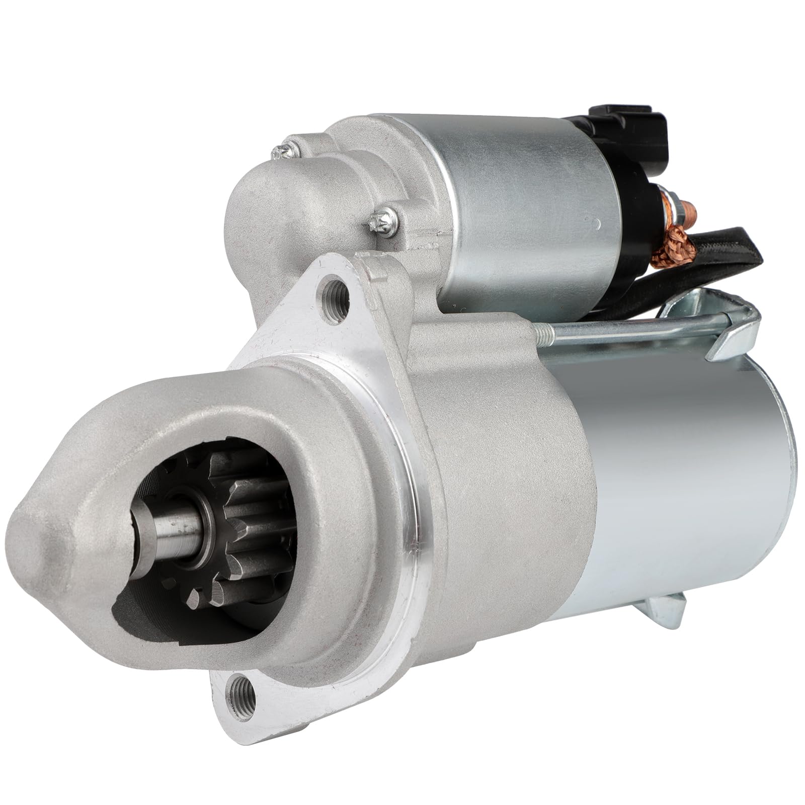 Photo 1 of SCITOO Starter Motor 36100-25020 19090 for Hyundai Santa Fe 2010-2014 Sonata 2009-2014 for KIA Optima 2013-2014 Sorento 2011-2014 2.4L ?1.2 Kw/12 Volt CW 10-Tooth Pinion