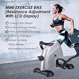 Uten Mini Exercise Bike Pedal Exerciser Resistance Cycle Indoor Gym view 2