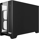 SaharaGaming Case Tempered Glass Mesh Metal Panel RGB Cooling System view 5