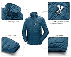 33,000ft Men's Lightweight Packable Insulated