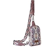 Wrangler Aztec Sling Bag - Southwest Crossbody Trendy Chest Bag