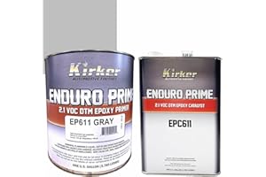 Kirker Enduro Prime DTM Epoxy Primer Gray EP611 One Gallon with Catalyst EPC611