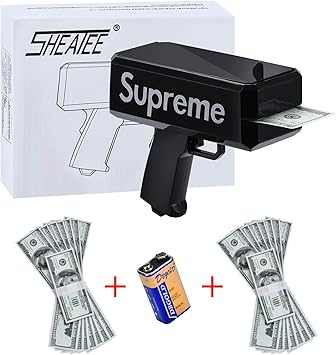 fake money gun