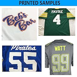 Pullonsy Plain White Custom Football Jersey for Men
