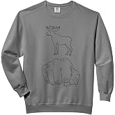 Moose &amp; Knuckles Tee Comfort Colors Adult Sweatshirt