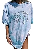 Remidoo Women's Casual Crewneck Short Sleeve