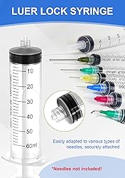 60mL Luer Lock Syringe with Cap - Sterile