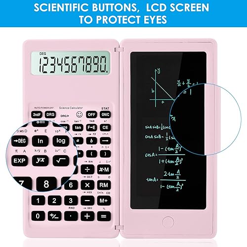 Fourniture Scolaire Scientific Calculator, IPepul Pink