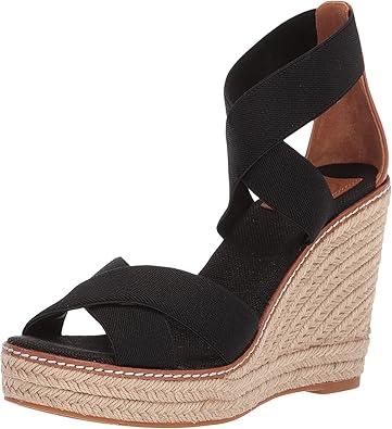 tory burch black espadrille wedges