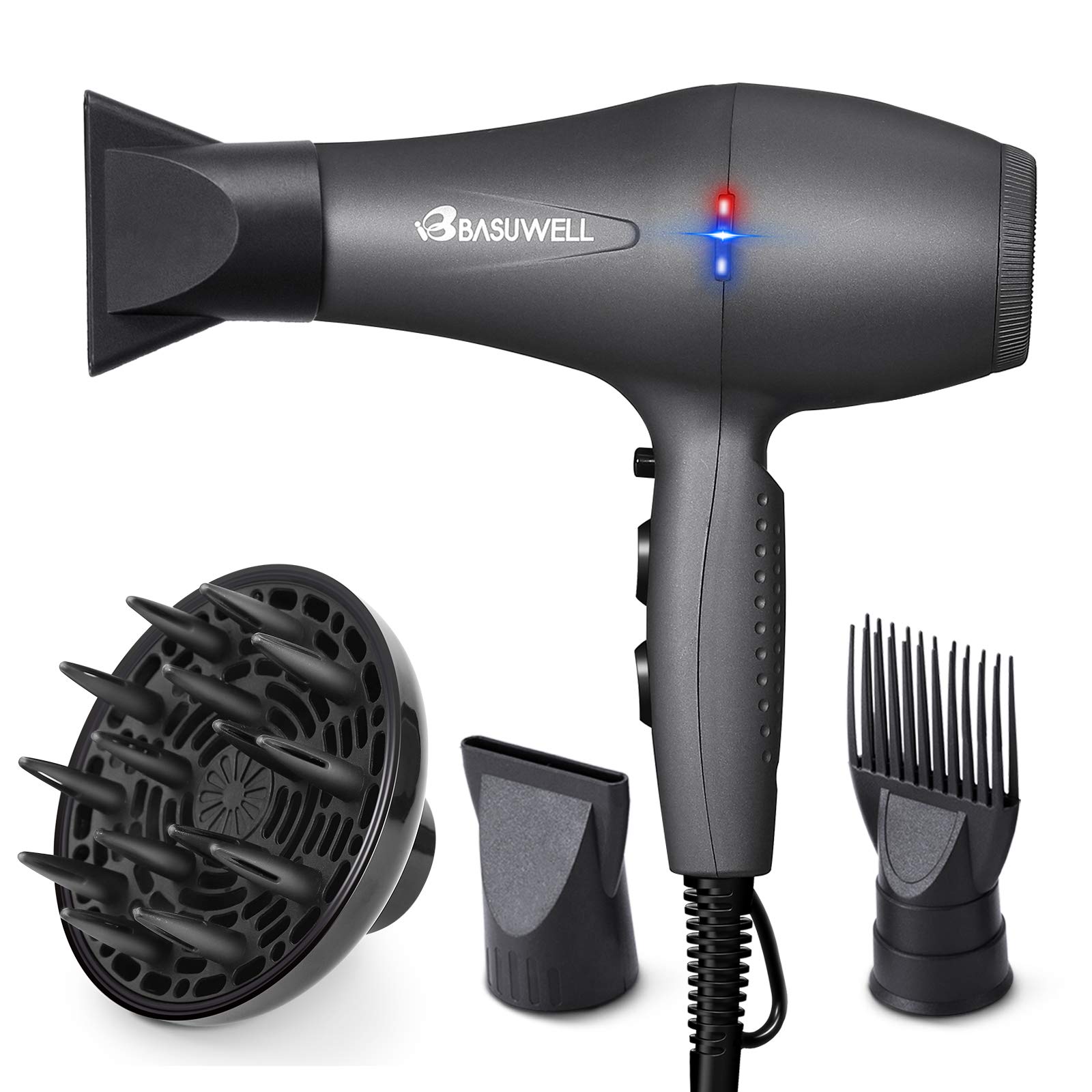 Basuwell Hair Dryer Professional 2100W Salon Hairdryer Ionic Far