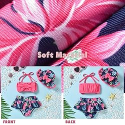 Infant Baby Girls Swimsuit Floral Bikini Two Pieces