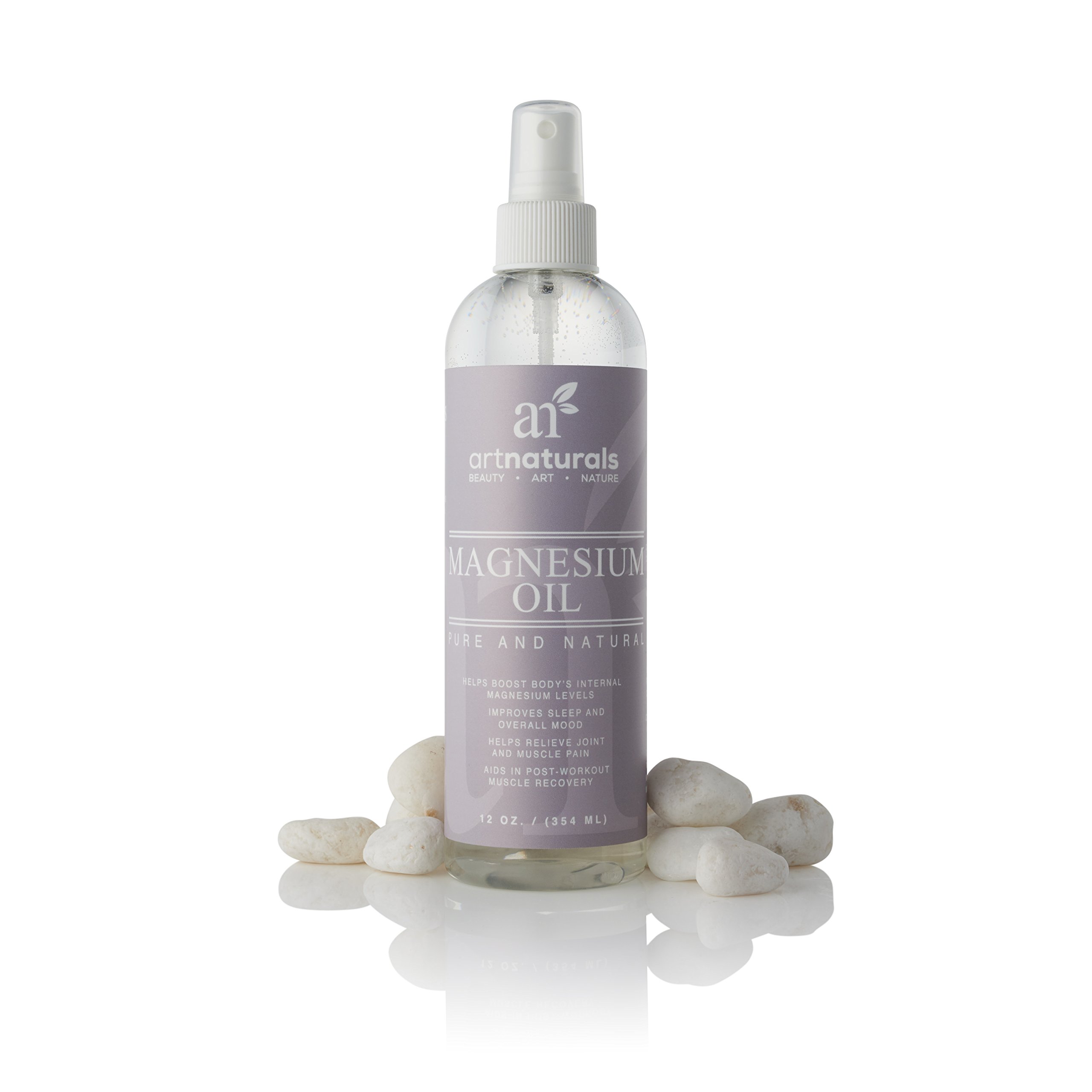 ArtNaturals Pure Magnesium Oil Spray (12 Fl Oz / 355ml) Essential