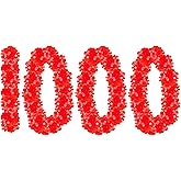 Regal Bingo Plastic Bingo Chips 1000 Pcs - Clear Transparent Counters Game Chips Set for Board Game - Fun Family Bingo Night 