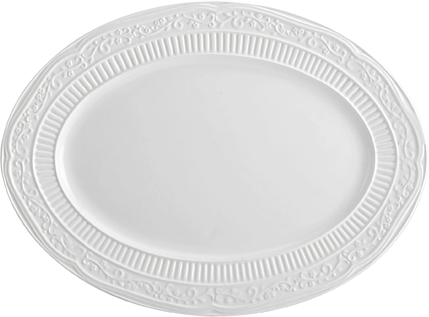 Mikasa American Countryside Oval Serving Platter, 15-Inch