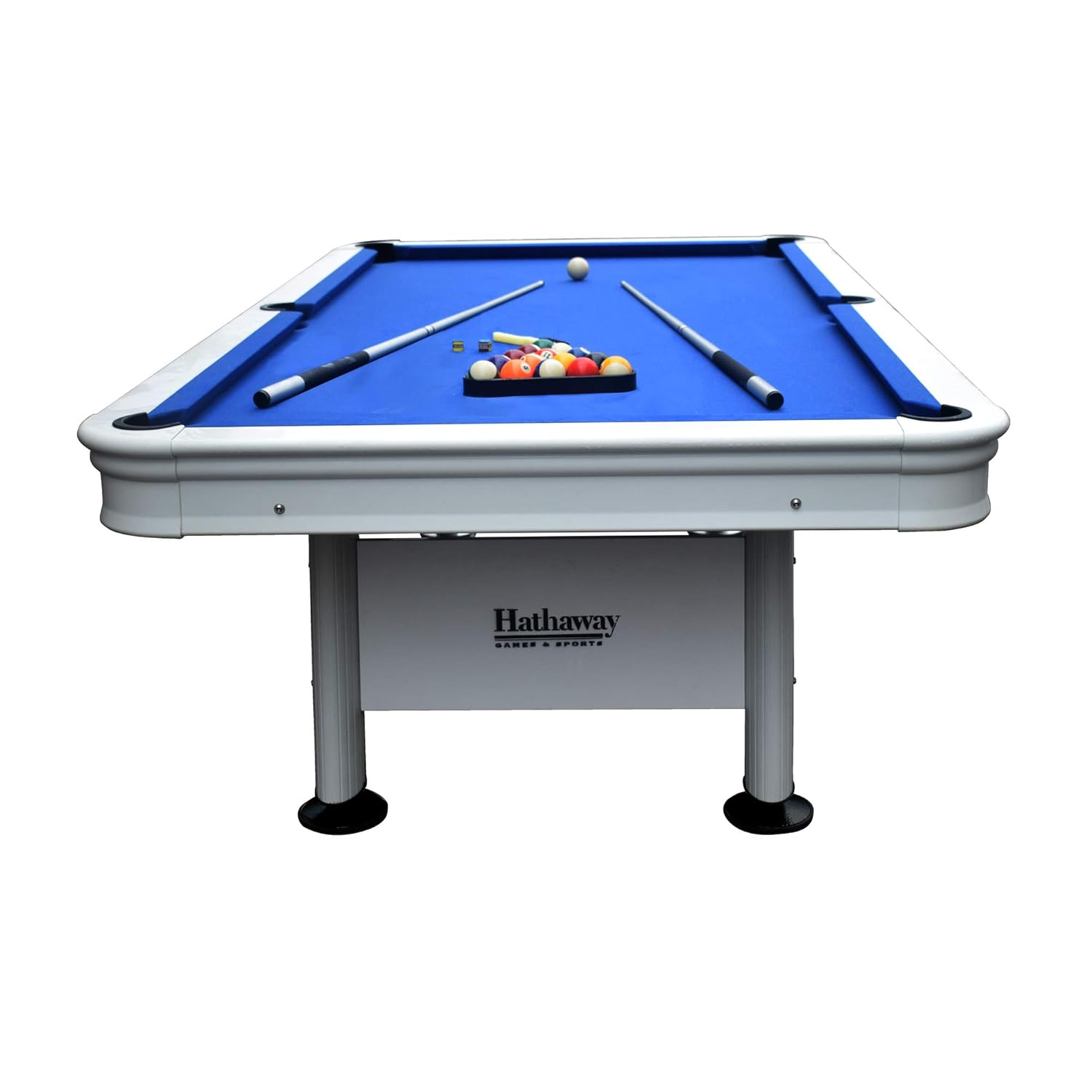 Amazon Com Hathaway Alpine 8 Ft Outdoor Pool Table With