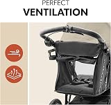 hauck Runner 3 Olive All-Terrain Stroller with Handbrake & XL Sunshade view 6