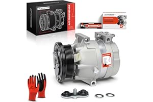 A-Premium Air Conditioner AC Compressor with Clutch Compatible with Buick Century Regal, Chevrolet Impala Malibu Monte Carlo 