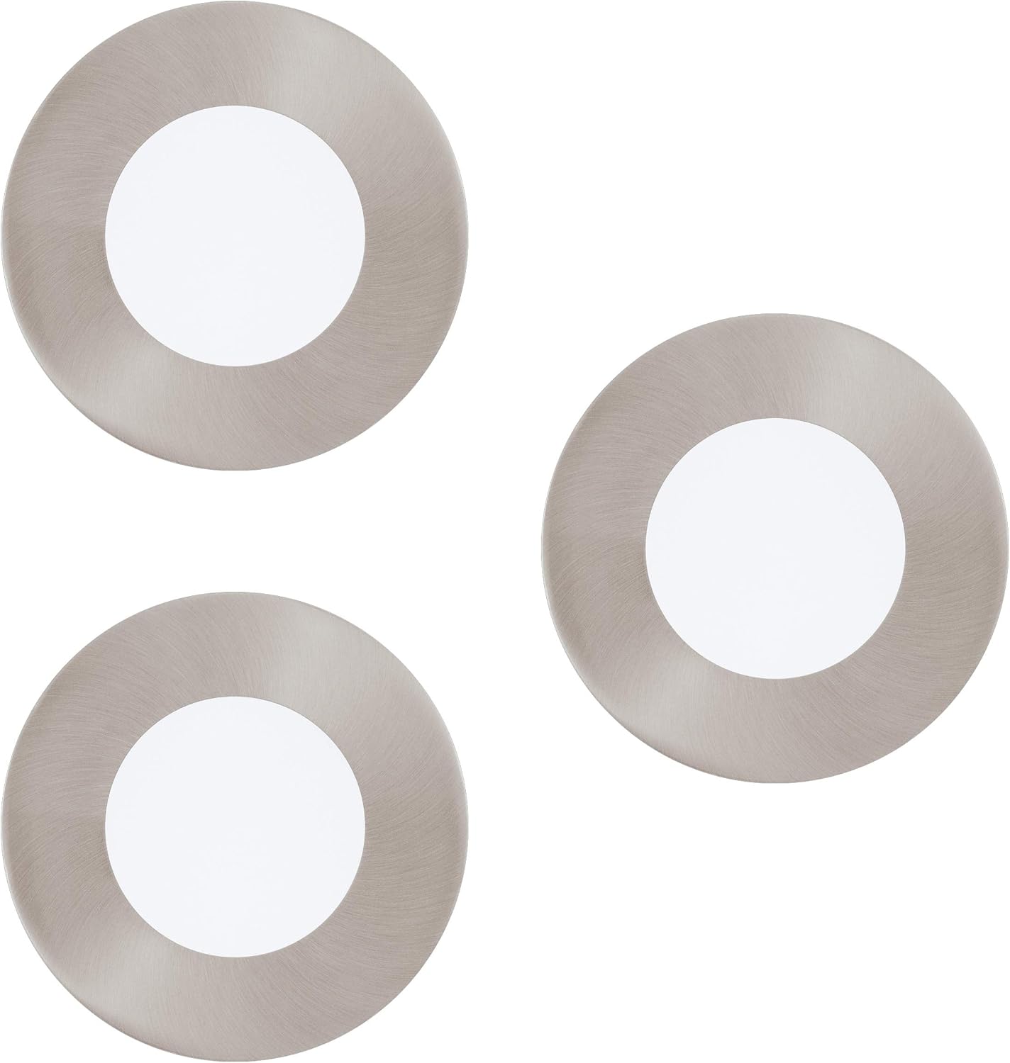 Eglo Ceiling Light, Integriert, Silver
