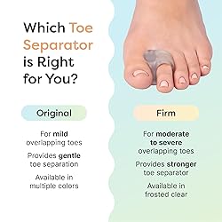 ZenToes Gel Toe Separators for Overlapping