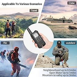 Walkie Talkies Long Range Rechargeable Walkie