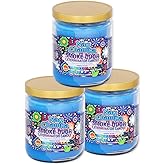 Smoke Odor Exterminator 13 oz Jar Candles Nag Champa, (3)