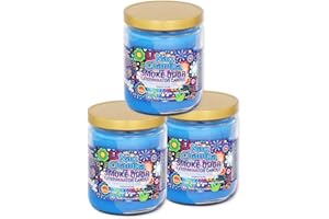 Smoke Odor Exterminator 13 oz Jar Candles Nag Champa, (3)