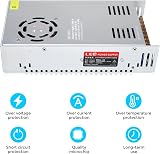 inShareplus 12V 50A 600W DC Switching Power Supply 110/220V AC to 12V DC LED view 4