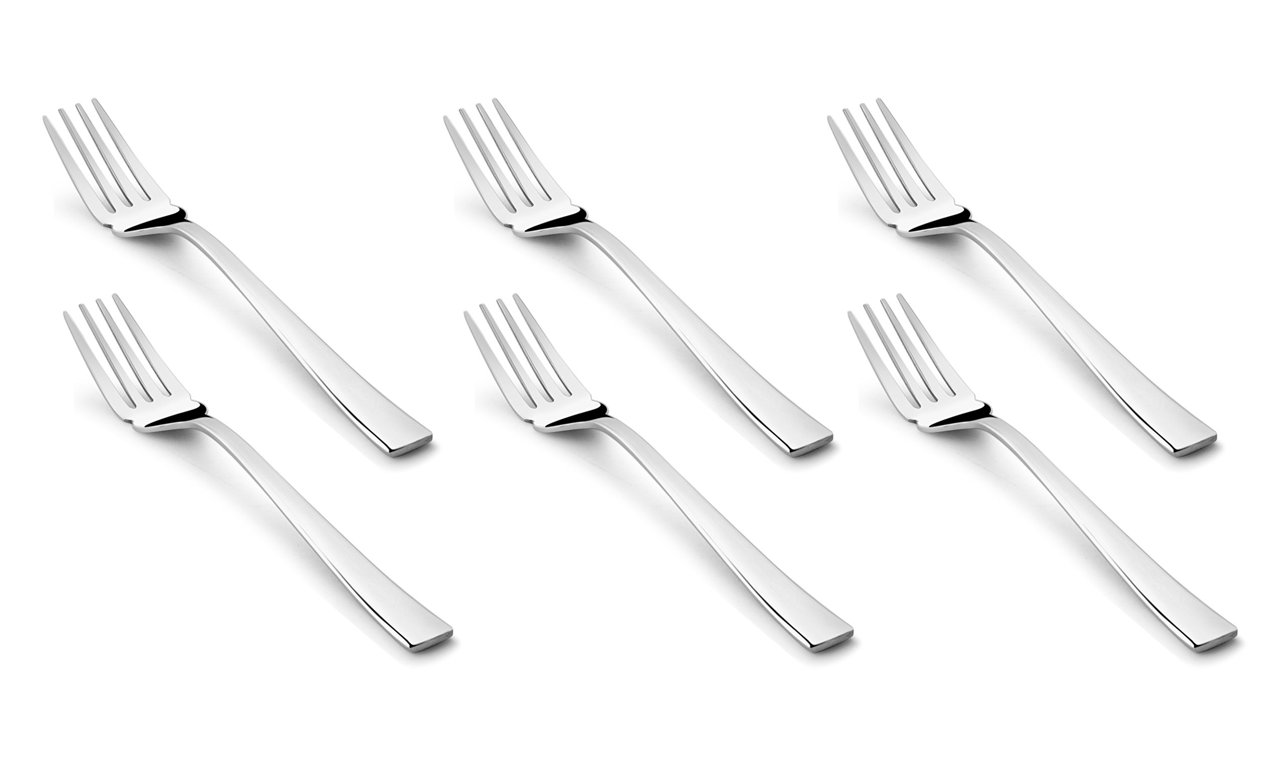Shapes Gracia Stainless Steel Fish Fork, Set of 6 Pcs. (16 cm.)