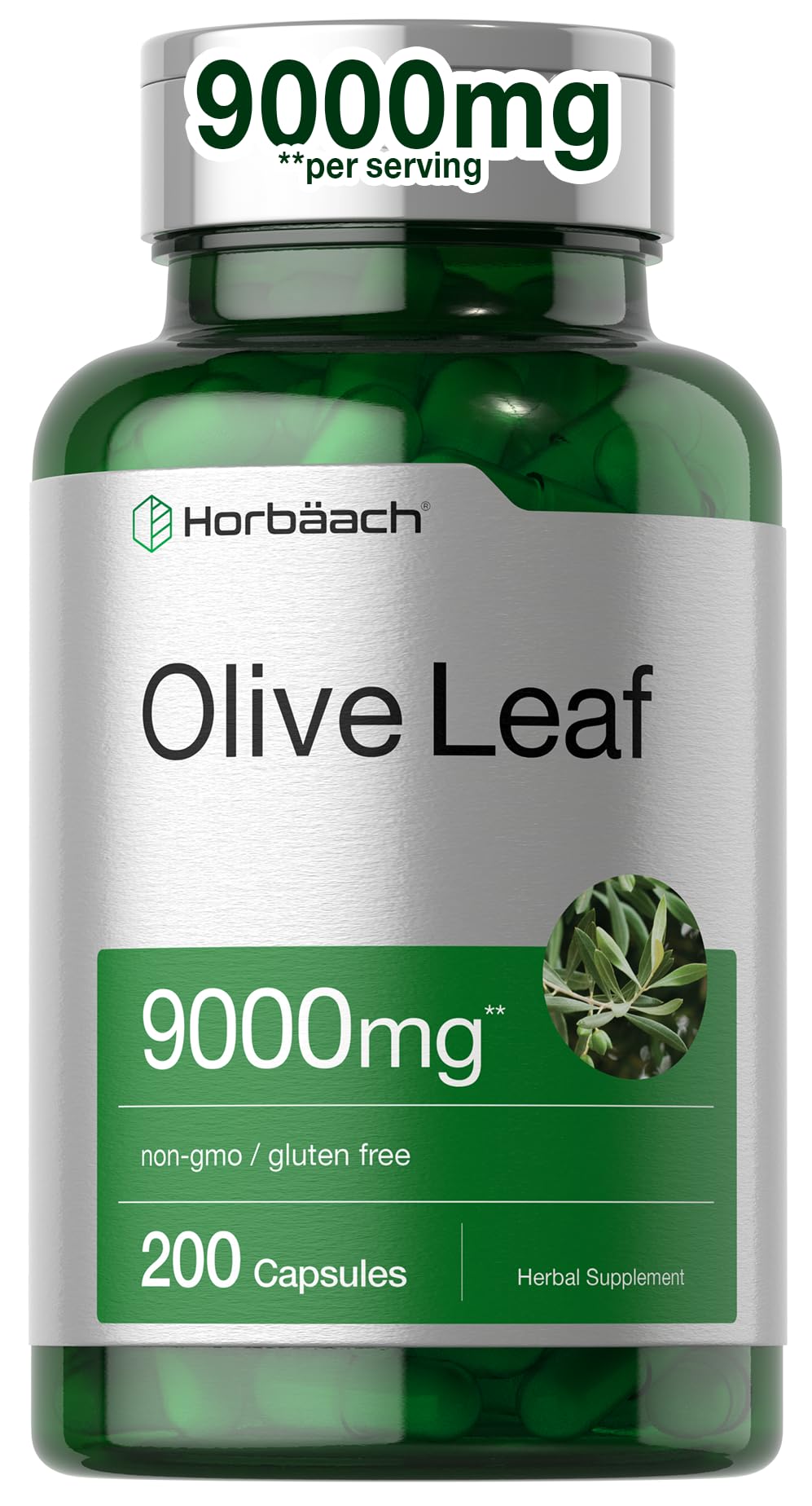 Olive Leaf 9000 mg