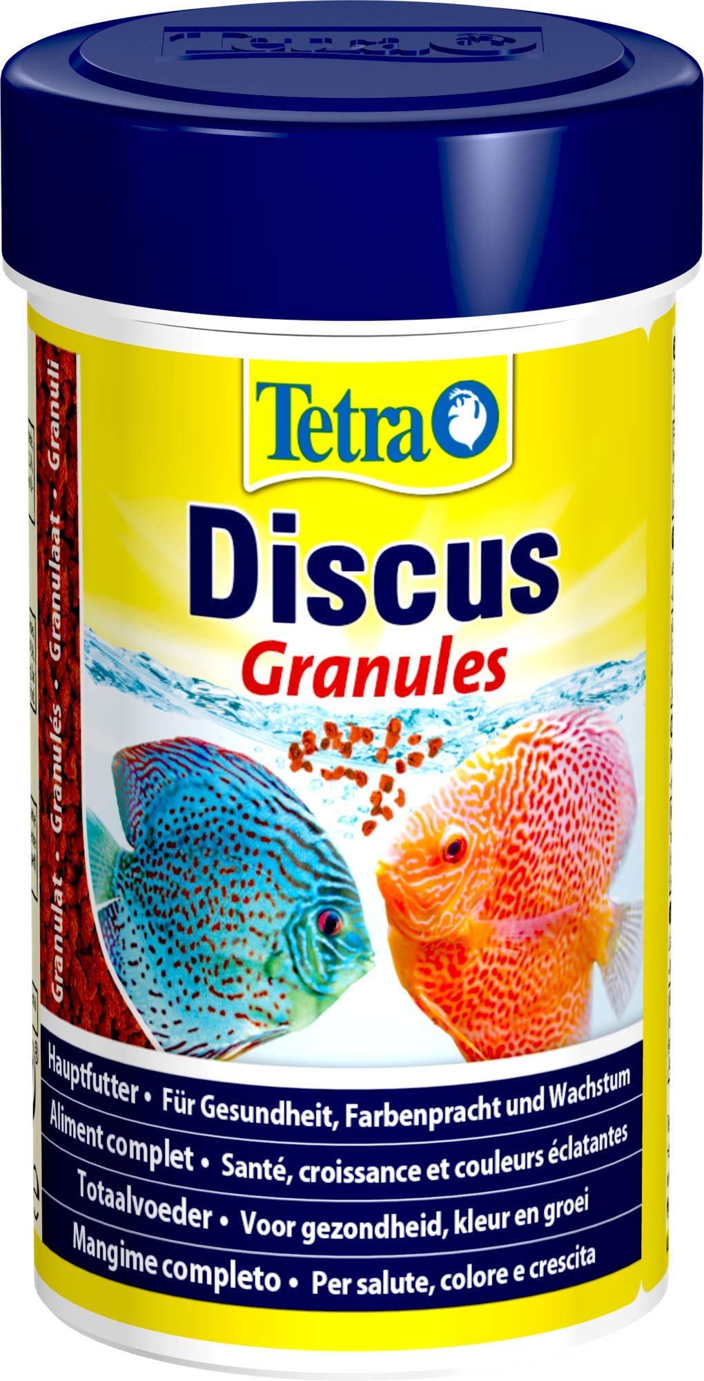Tetra Pro Discus Fish Food, Premium Food for All Discus with Natural Colour Enhancers, 500 ml