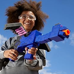 NERF Minecraft Ender Dragon Blaster, 4-Dart