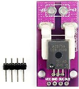 Hailege ACS758LCB-050B-PFF-T 50A Linear Current Sensor Module 3-5.5V 120kHz view 1