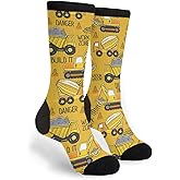 YISHOW Funny Novelty Crazy Crew Men's Women's Casual Dress Socks