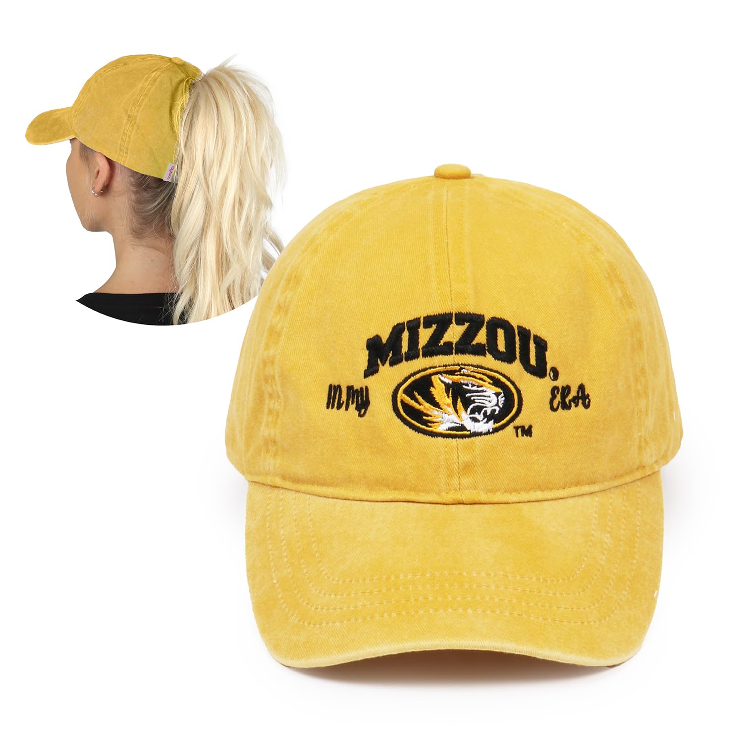 Ponyflo Womens Ponytail Baseball Cap - Ponytail
