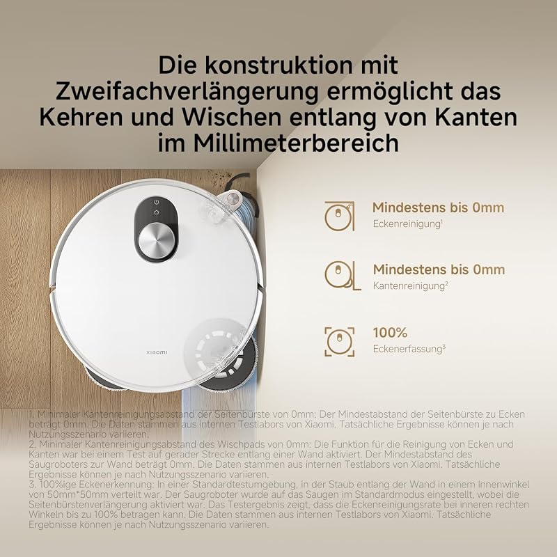 5 Saugroboter mit Wischfunktion, 20.000 Pa, dToF-Navigation