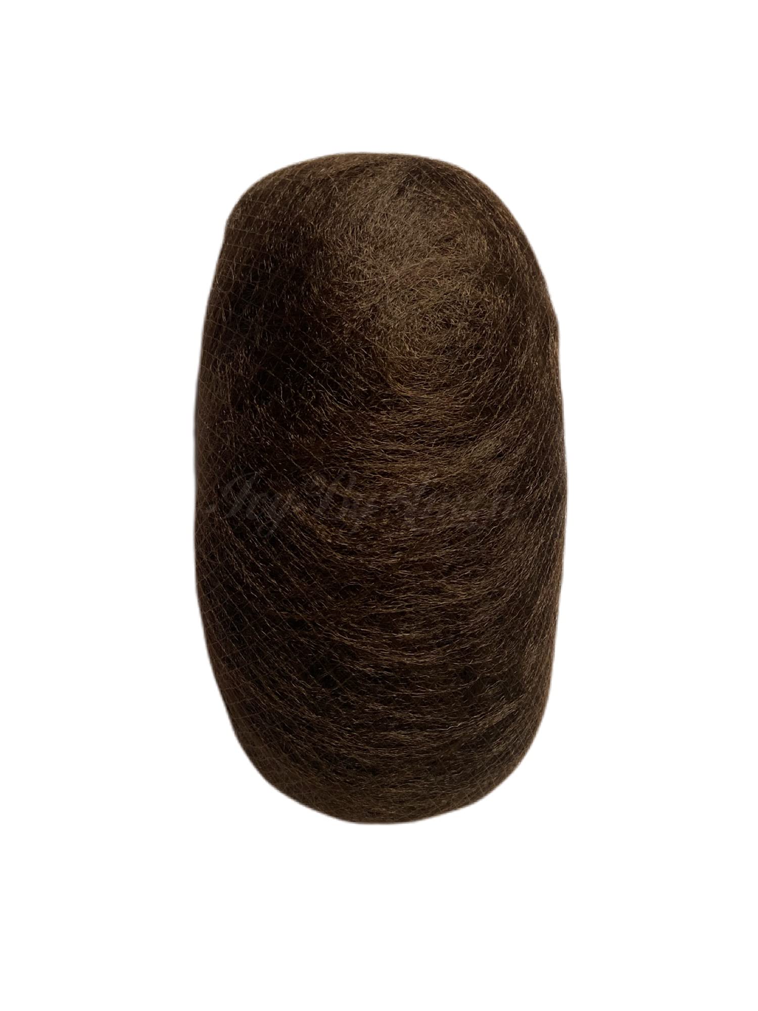 Hair Padding Professional Oblong Bun For Hair Styles Adds Hair Volume with Puff Pads (Extra Large, Brown)