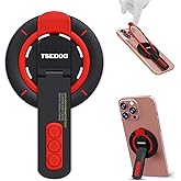 Tsedoo 3-in-1 Magnetic Phone Grip Stand with 360° Roration Angle Adjustment, Silicone Finger Ring & Fidget Toy Design, Gym Dual-Sided Magnetic Phone Kickstand for All Phones